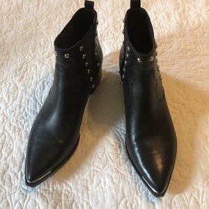 MARC FISHER Studded Ankle Boots, Sz 9 🎉🎊